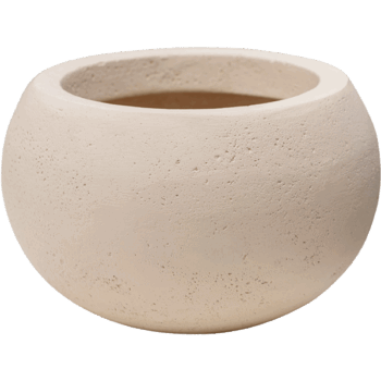 Baq Polystone Plain Bowl Natural