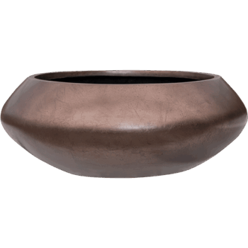 Baq Metallic Silver leaf Bowl Ufo Matt Coffee