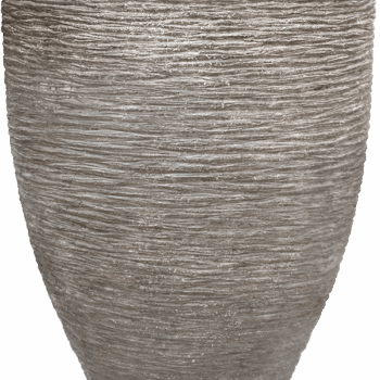 Baq Polystone Coated Ribbed Couple Raw Grey