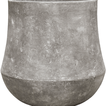 Baq Polystone Coated Plain Darcy Raw Grey