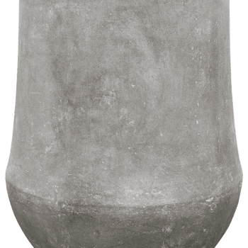 Baq Polystone Coated Plain Darcy Raw Grey