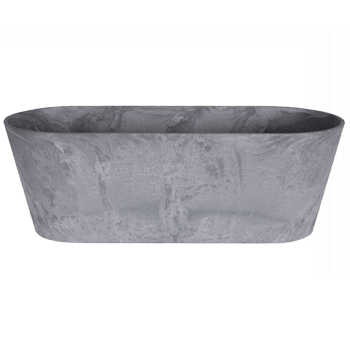 Balcony planter Claire grey D55x16 H17