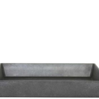 Saucer Ella black D23 H4