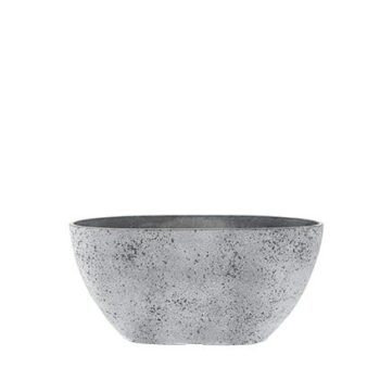Balcony planter Nova concrete D36x16 H17