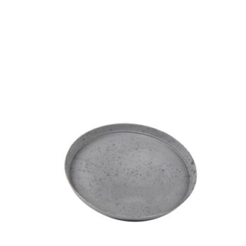 Saucer Nova concrete grey D18 H2