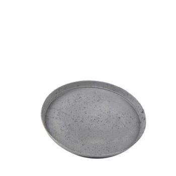 Saucer Nova concrete grey D23 H2