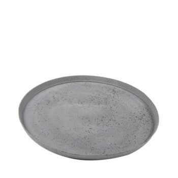 Saucer Nova concrete grey D28 H2
