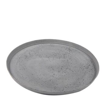 Saucer Nova concrete grey D33 H2