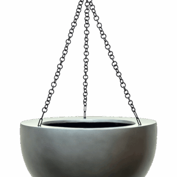 Baq Gradient Hanging Bowl Matt Grey