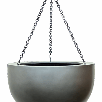 Baq Gradient Hanging Bowl Matt Grey