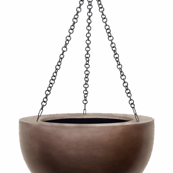 Baq Gradient Hanging Bowl Matt Coffee
