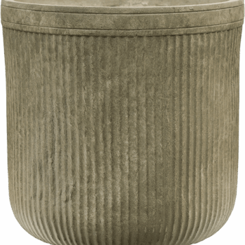 Baq Vertical Rib Cylinder Green