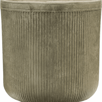 Baq Vertical Rib Cylinder Green