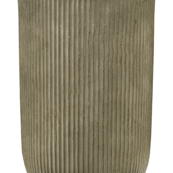 Baq Vertical Rib Cylinder Green