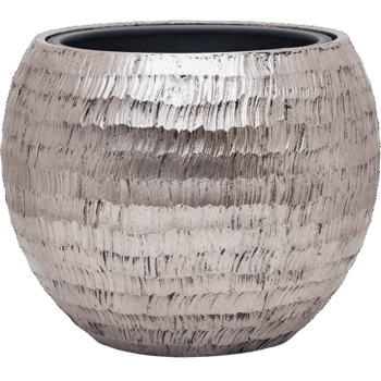 Baq Opus Hammered Globe Silver (with liner)