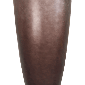 Baq Metallic Silver leaf Partner Matt Coffee (with liner)