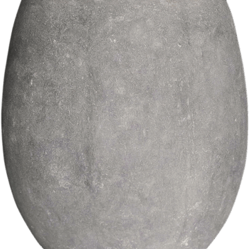 Baq Polystone Coated Plain Balloon Raw Grey (with liner)