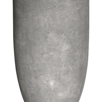 Baq Polystone Coated Plain Coppa Raw Grey (with liner)