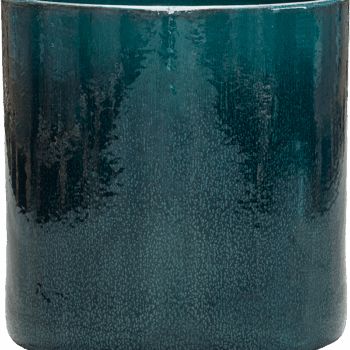 Cylinder Pot Ocean Blue