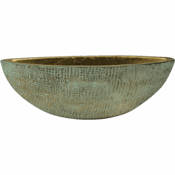 Boat Ryan shiny blue D35x12 H12