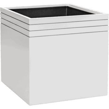 Baq Line-Up Cube Matt White (with liner and wheelplate)