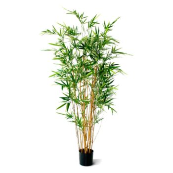 Bamboe kunstplant  - bont