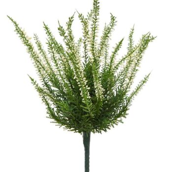 Erica heide kunstplant  - creme