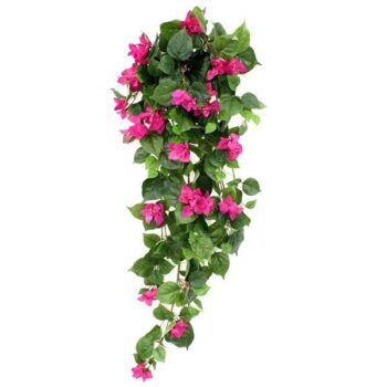 Bougainvillea kunst hangplant  - paars