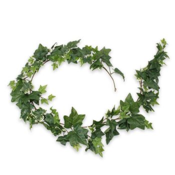 Hedera guirlande kunst hangplant  - groen/bont