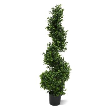 Buxus spiraal deluxe kunstboom  - UV bestendig