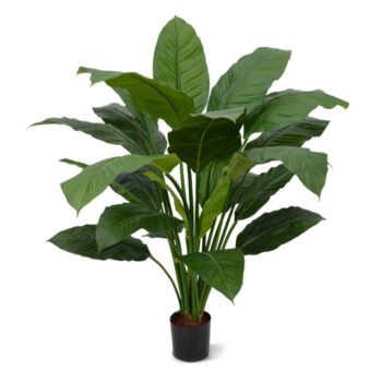 Spathiphyllum King kunstplant  - groen