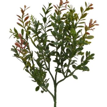 Buxus kunstak  - rood/groen