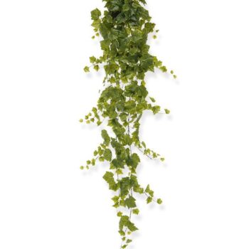 Druivenblad kunst hangplant  - groen