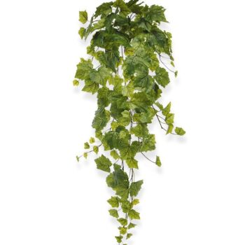 Druivenblad kunst hangplant  - groen