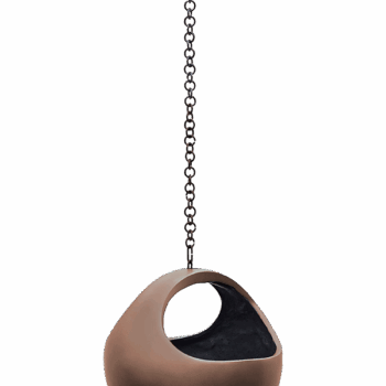 Baq Gradient Hanging Basket Matt Coffee