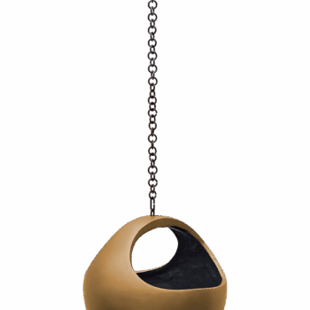 Baq Gradient Hanging Basket Matt Honey