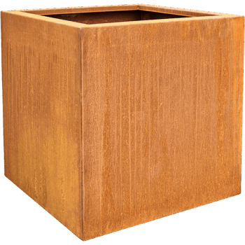 Cortensteel Square Topper With Low Feet