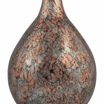 Bottle Sev oyster pearl D29 H41