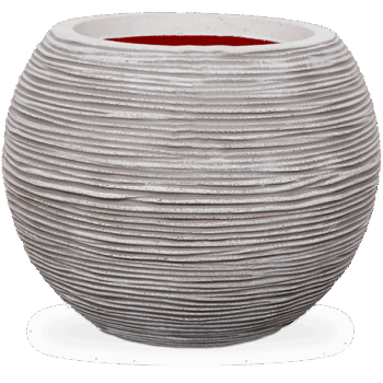 Vaas bol Rib NL 40x32 ivoor