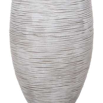 Vaas elegant deluxe Rib NL 40x60 ivoor