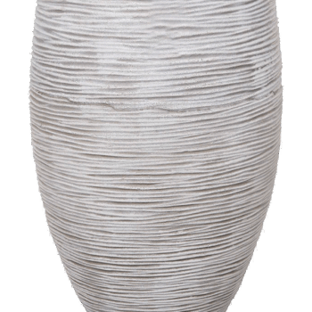 Vaas elegant deluxe Rib NL 56x85 ivoor