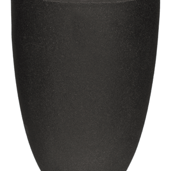 Vaas elegant laag Smooth NL 26x36 zwart