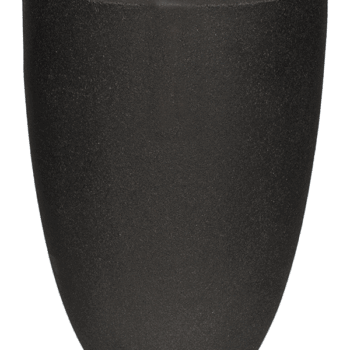 Vaas elegant laag Smooth NL 34x46 zwart