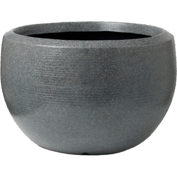 Vaas bol Arc Granite 132x90 antraciet