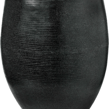 Vaas elegant deluxe Arc Granite 63x75 zwart