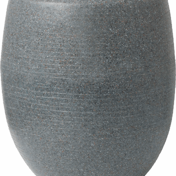 Vaas elegant deluxe Arc Granite 85x100 antraciet
