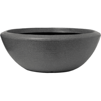 Schaal laag Arc Granite 153x56 antraciet