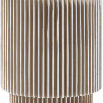 Vaas cylinder Groove 11x12 ivoor