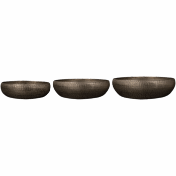 Bowl set of 3 Rowen lead D48 H13