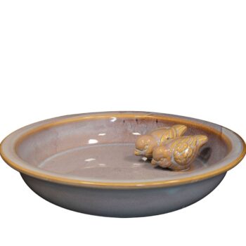 Bird water bowl Hylke purple D28 H5